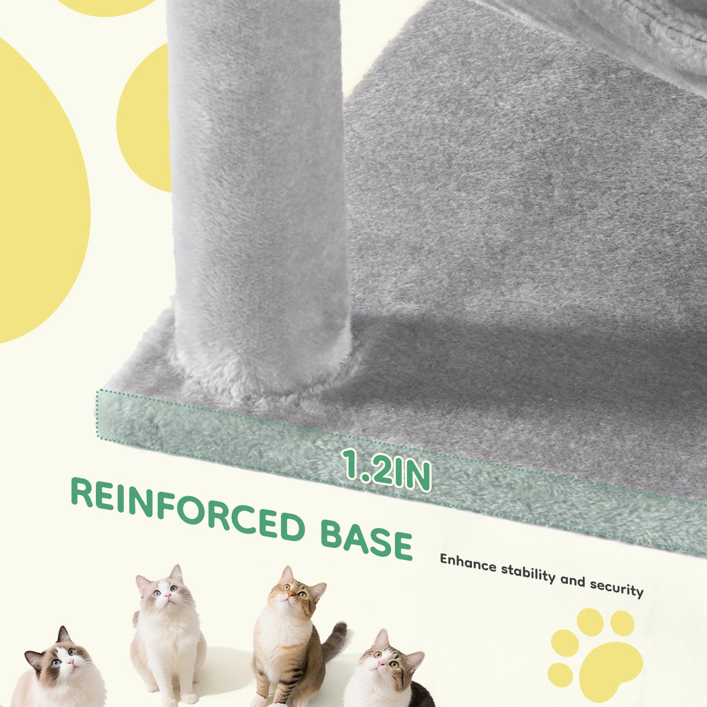 FuzzleTower™ Cat Tower